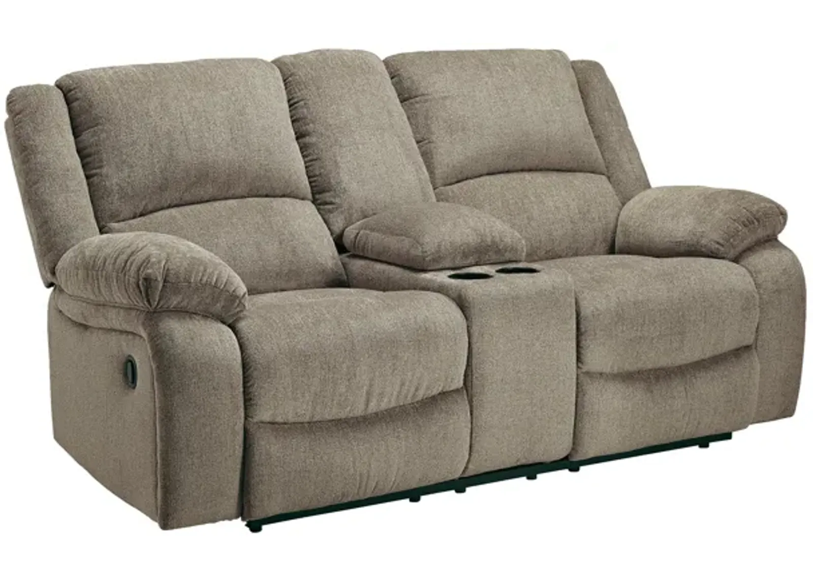 Draycoll Reclining Loveseat with Console