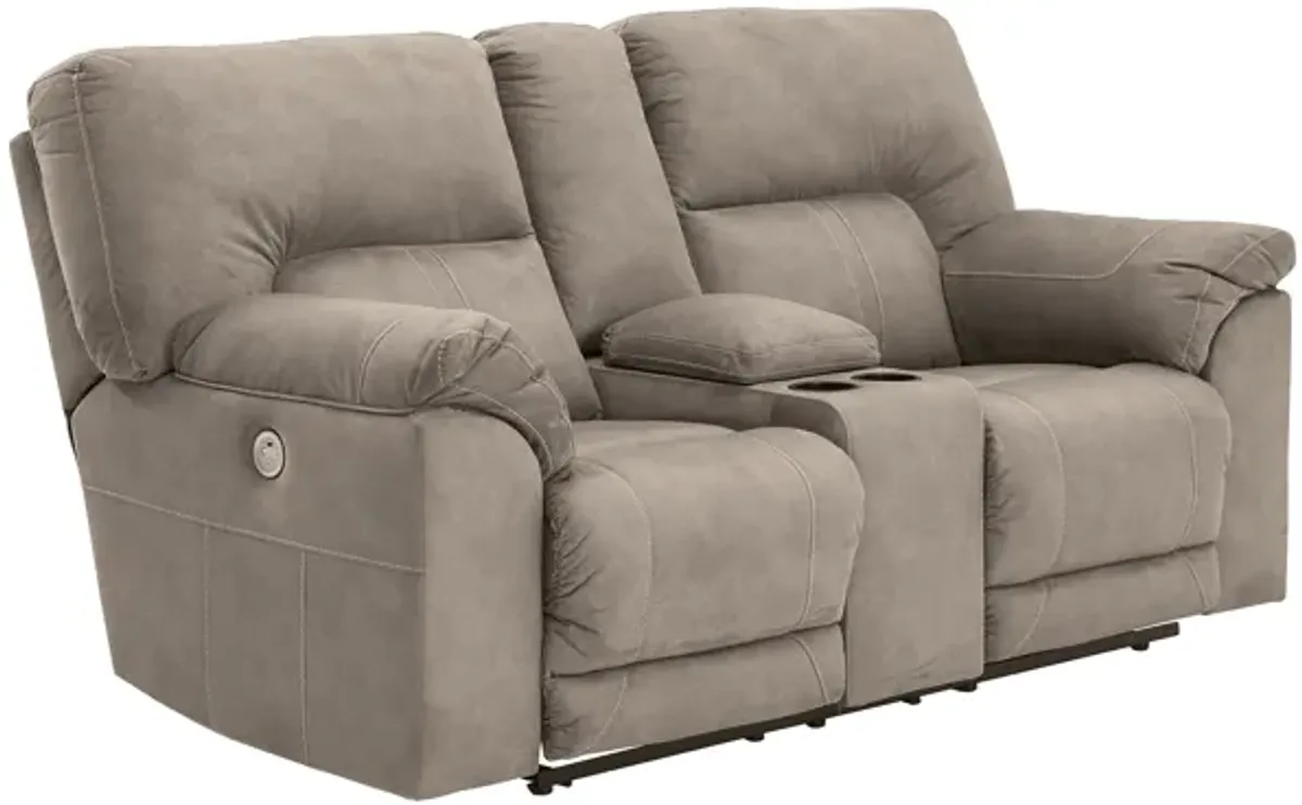 Cavalcade Power Reclining Loveseat with Console