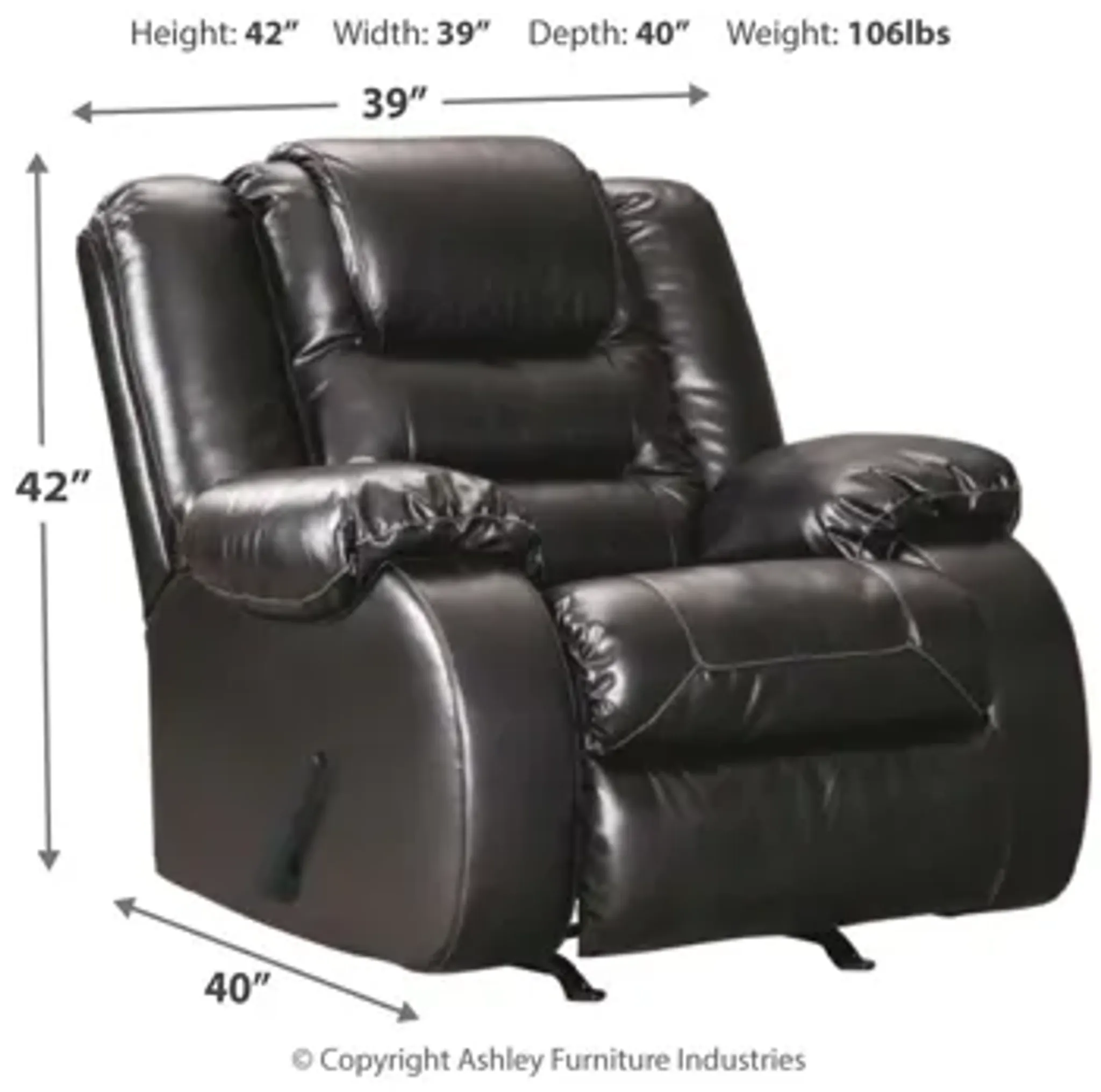 Vacherie Rocker Recliner Levin Furniture Mattress | Furniture.com