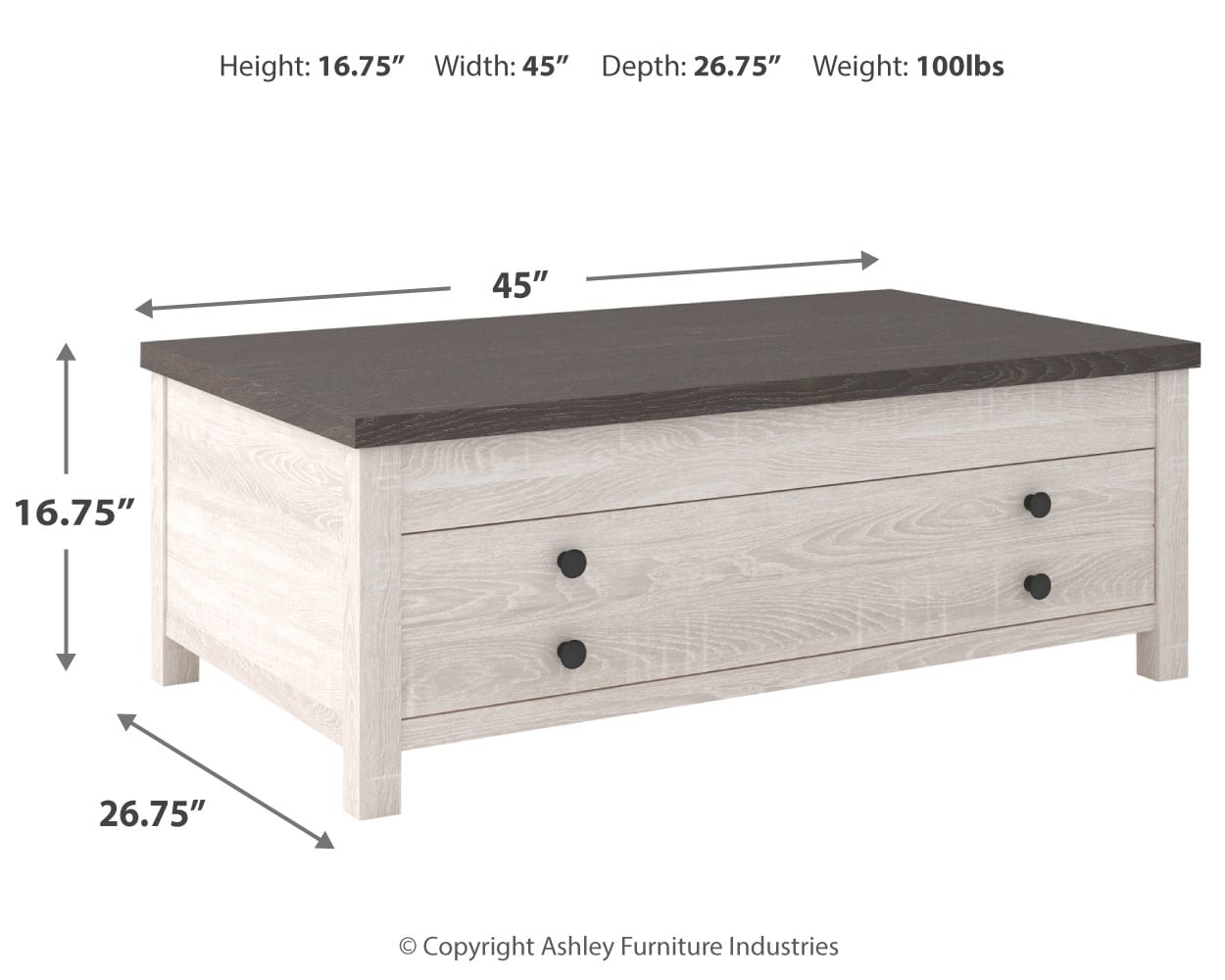 Dorrinson Lift-Top Coffee Table