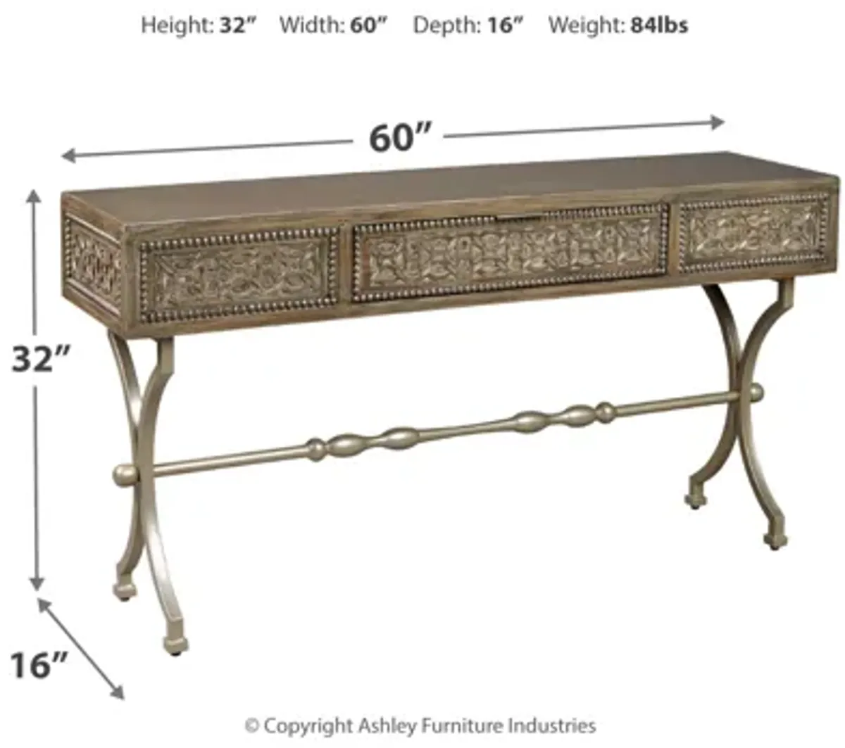 Quinnland Sofa Table