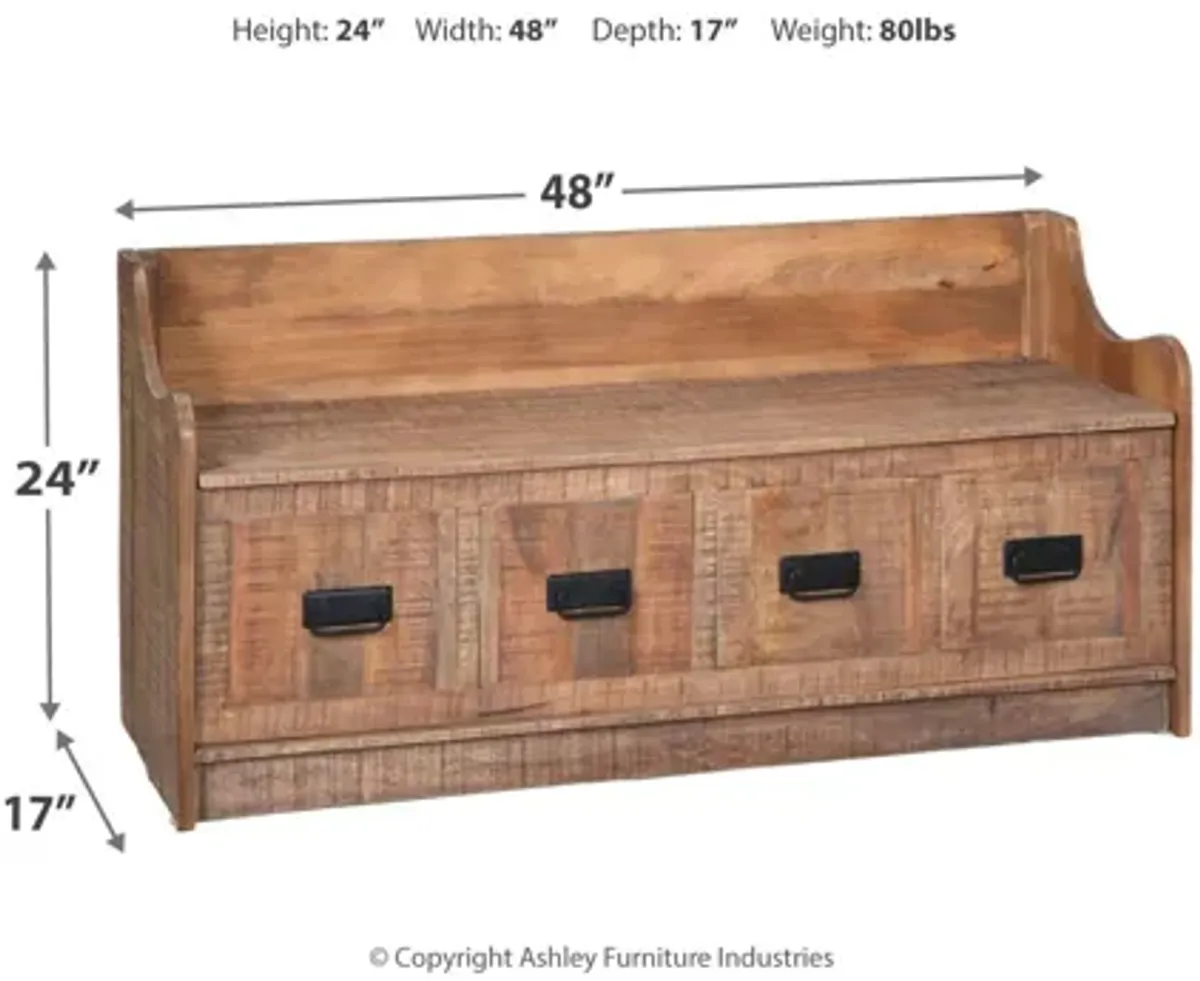 Garrettville Storage Bench