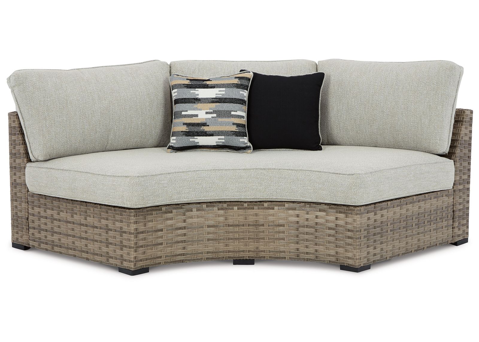 Calworth Outdoor Curved Loveseat