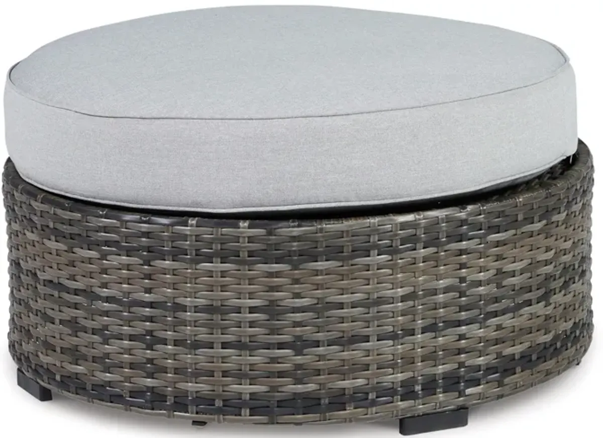 Harbor Court Ottoman with Cushion