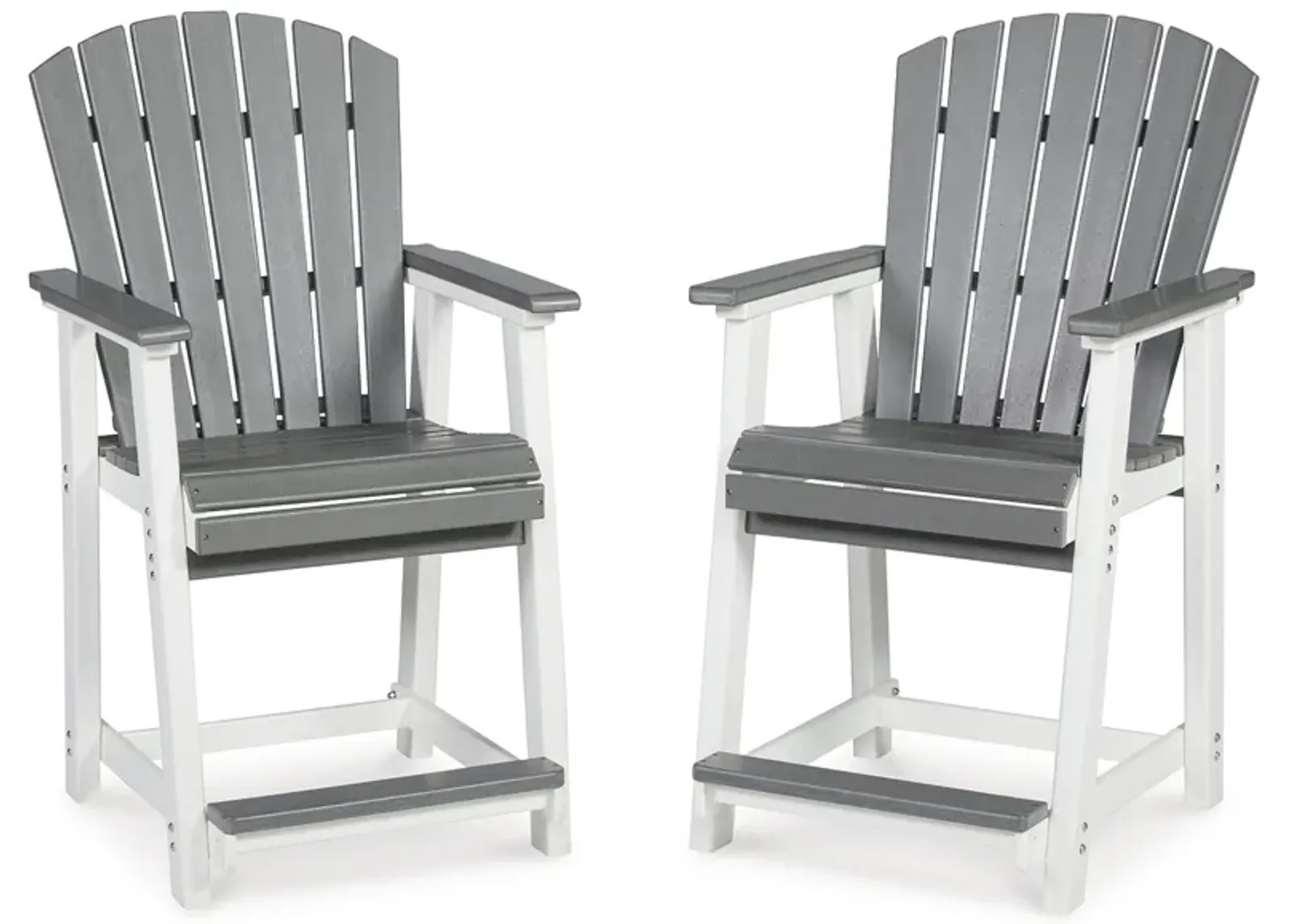 Transville Outdoor Counter Height Bar Stool (Set of 2)