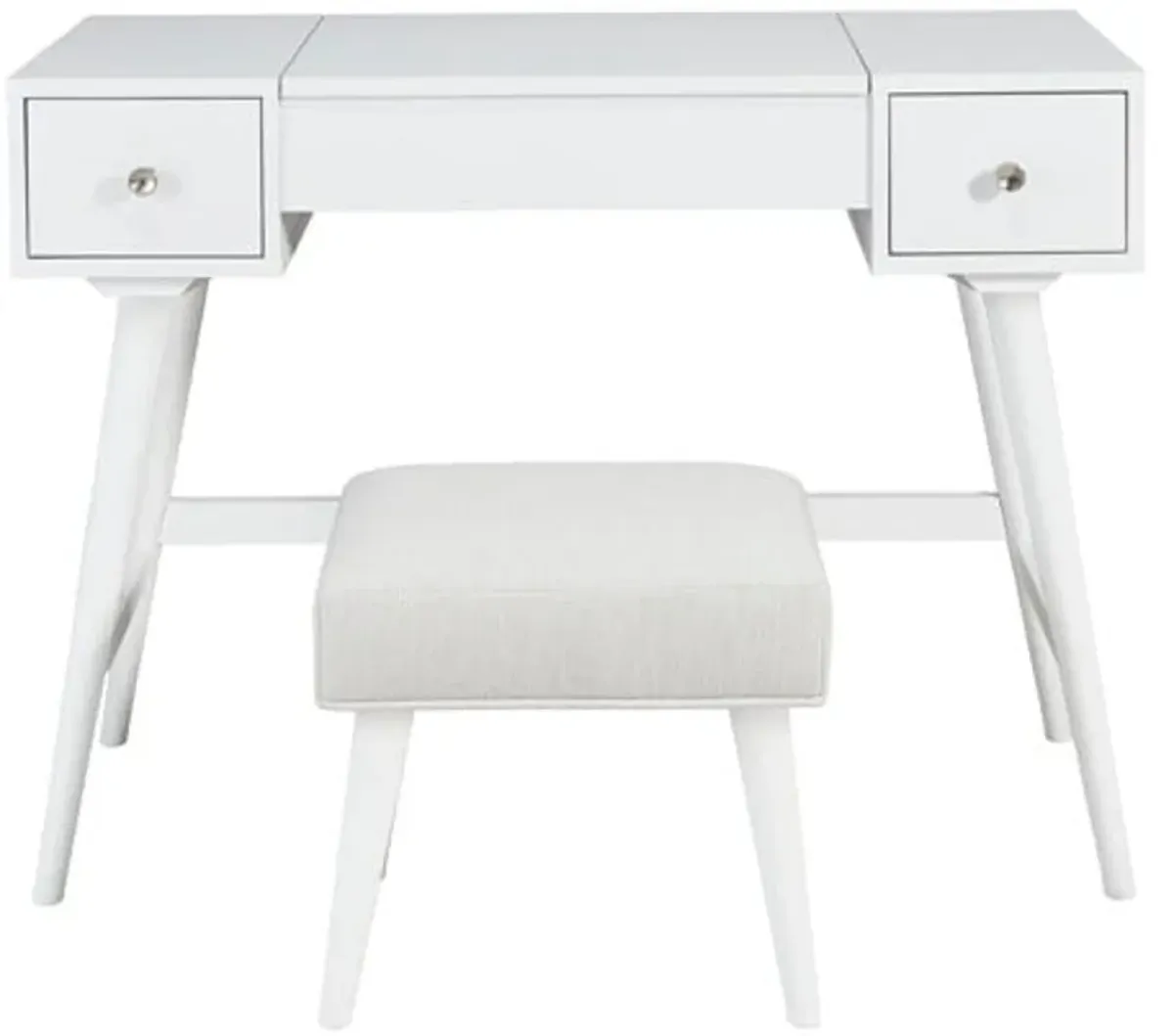 Thadamere Vanity with Stool