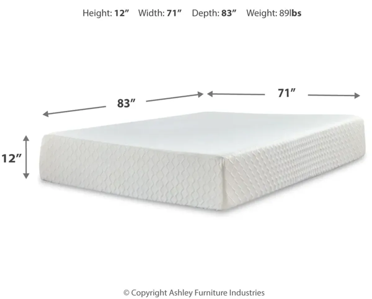 Chime 12" Memory Foam California King Mattress in a Box