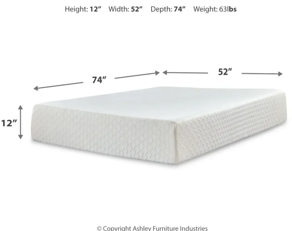 Chime 12" Memory Foam Full Mattress in a Box