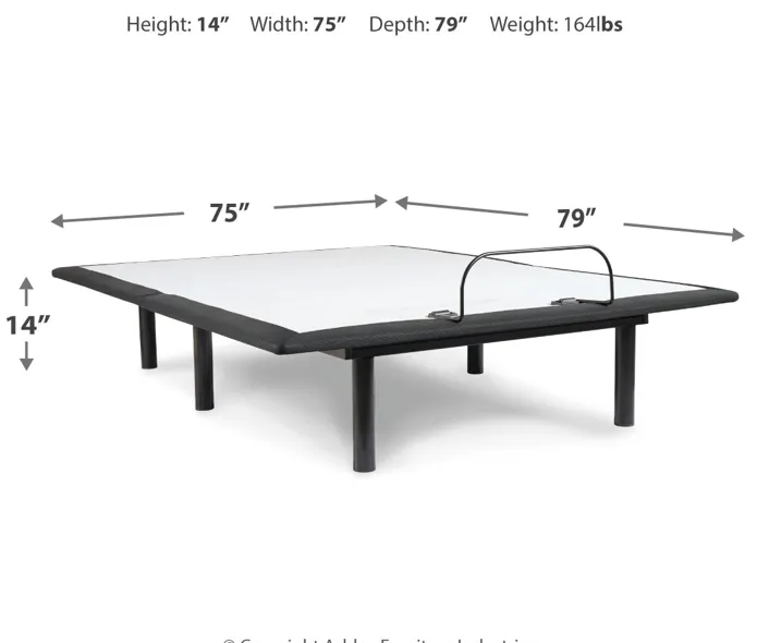 Lifestyle King Adjustable Head Base