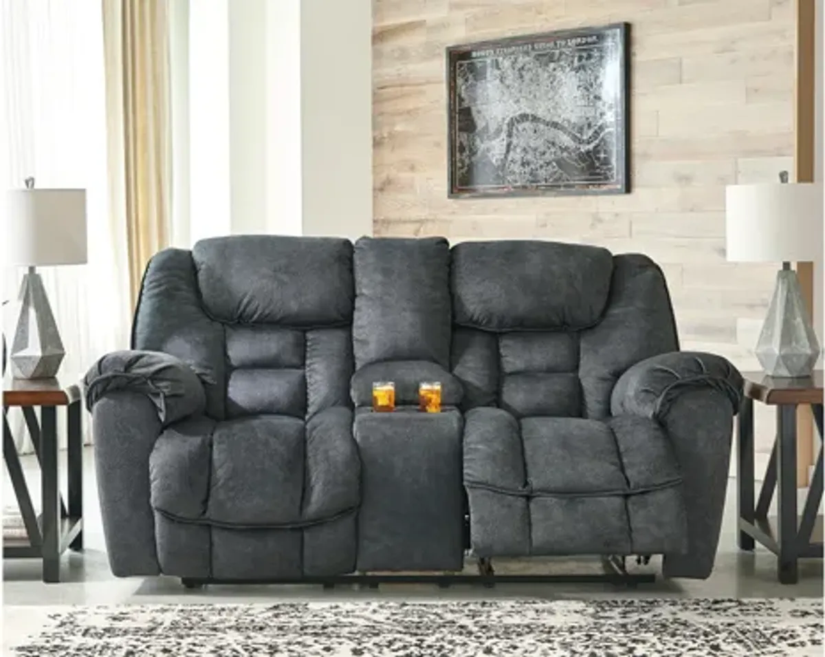 Capehorn Reclining Loveseat with Console