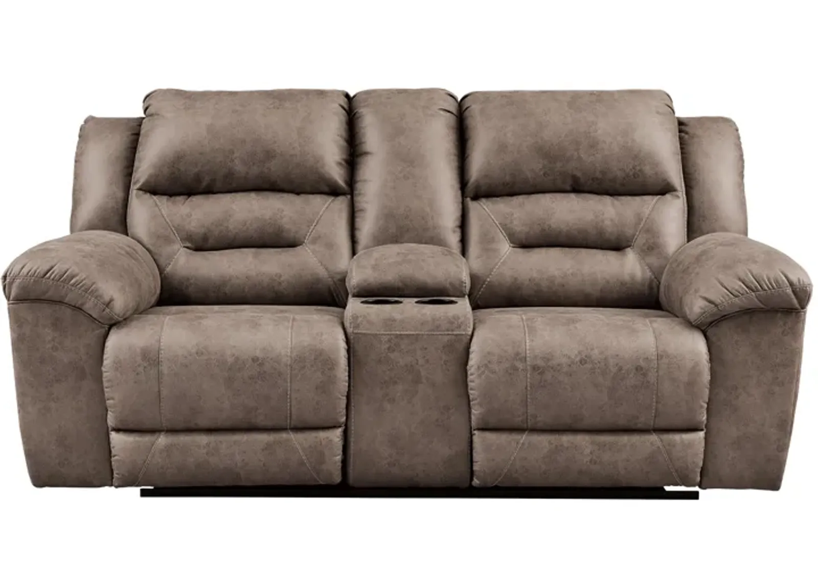 Stoneland Reclining Loveseat with Console