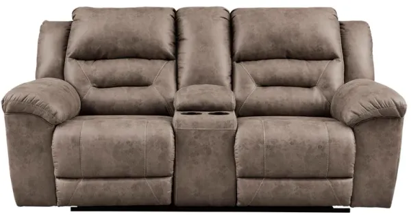Stoneland Power Reclining Loveseat with Console