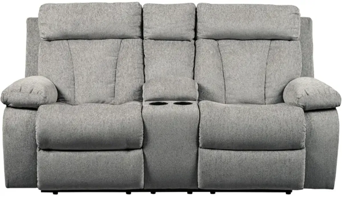 Mitchiner Reclining Loveseat with Console