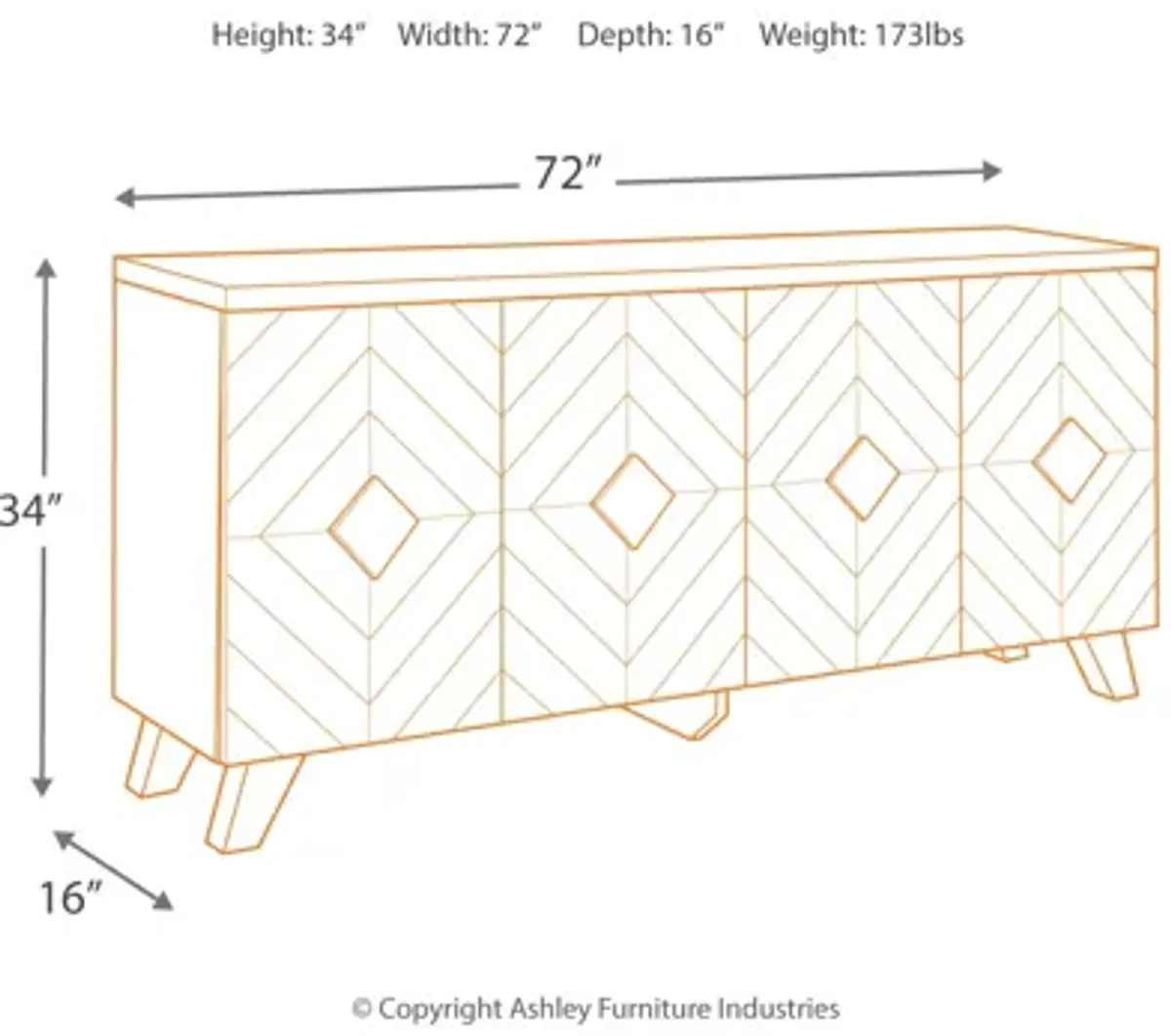 Robin Ridge Accent Cabinet