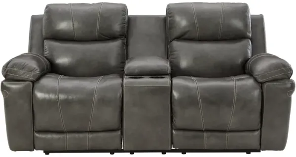 Edmar Power Reclining Loveseat with Console
