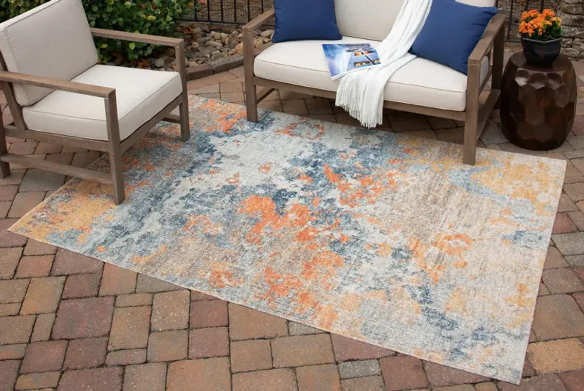 Wraylen 5'3" x 7' Indoor/Outdoor Rug