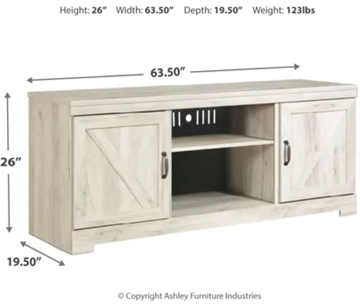 Bellaby 63" TV Stand