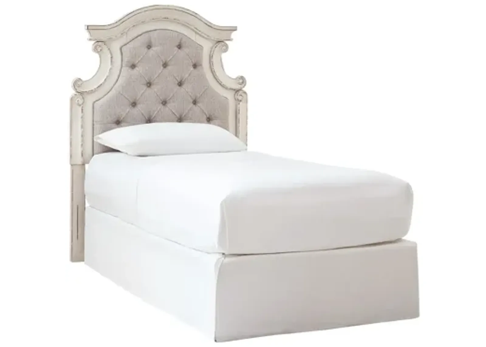 Realyn Twin Upholstered Panel Headboard