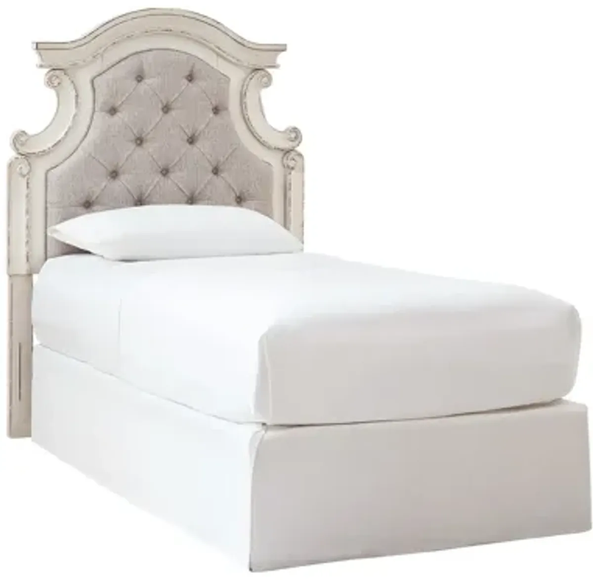 Realyn Twin Upholstered Panel Headboard