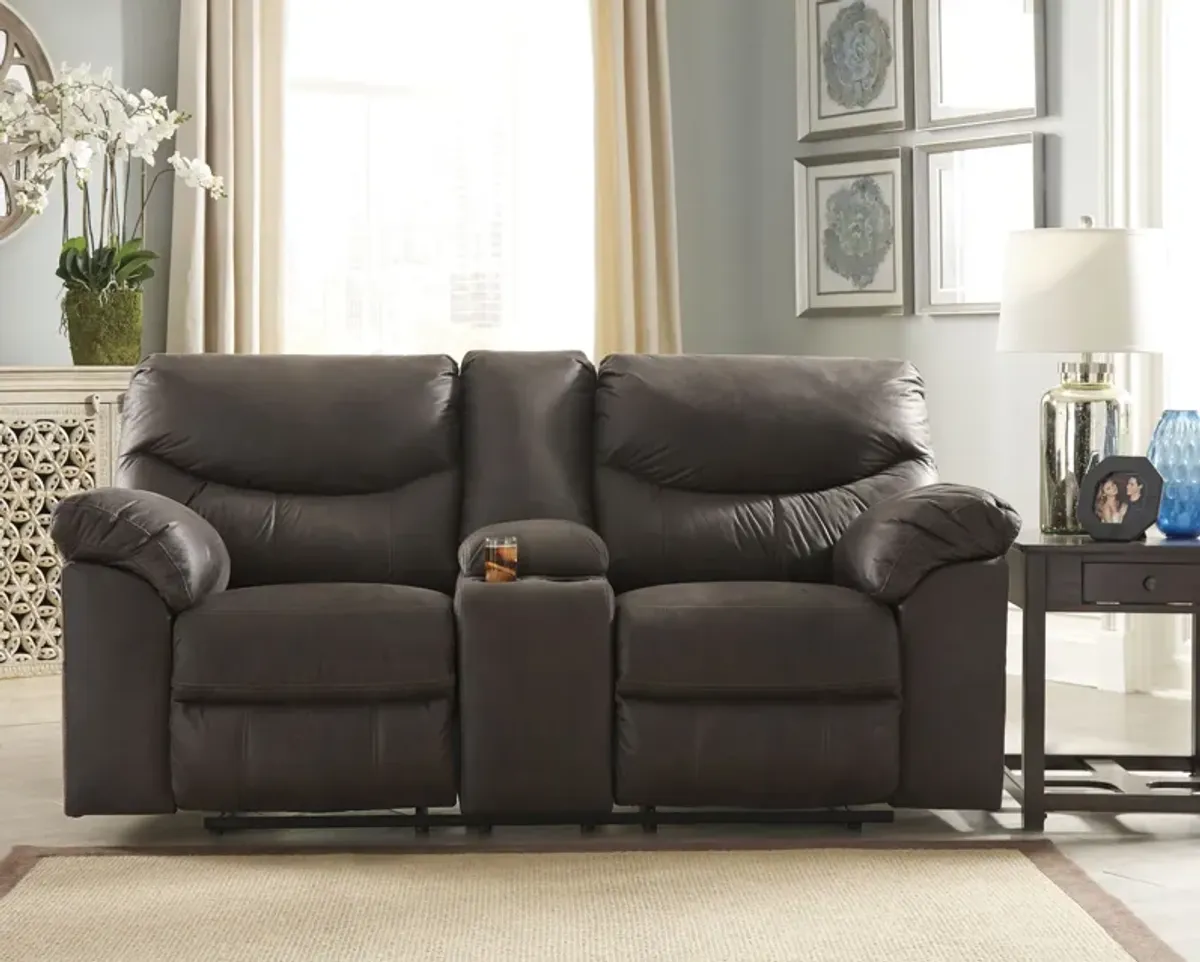 Boxberg Reclining Loveseat with Console