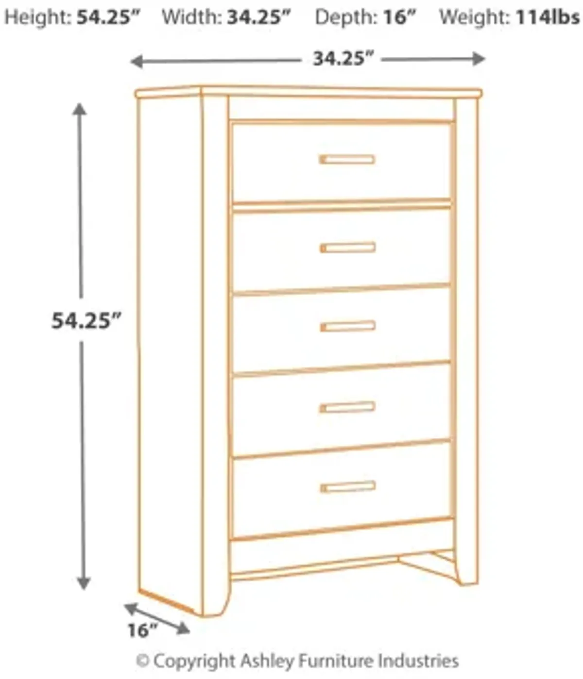 Brinxton Chest of Drawers