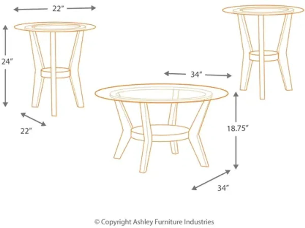 Fantell Table (Set of 3)