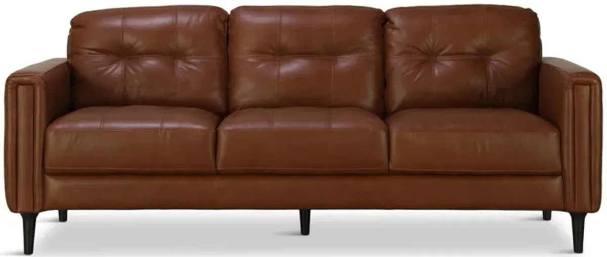 Alaric Leather Sofa