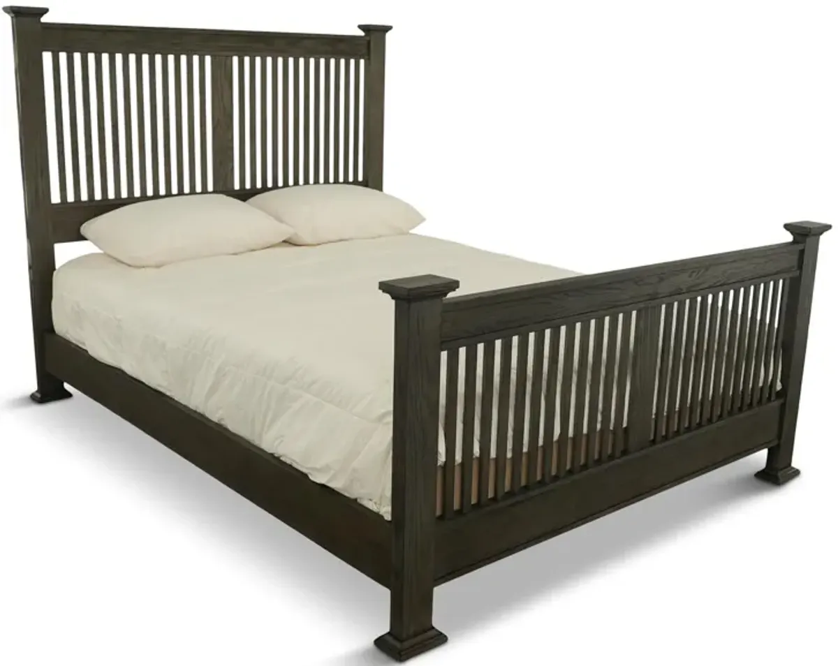 Oak Park Queen Slat Bed