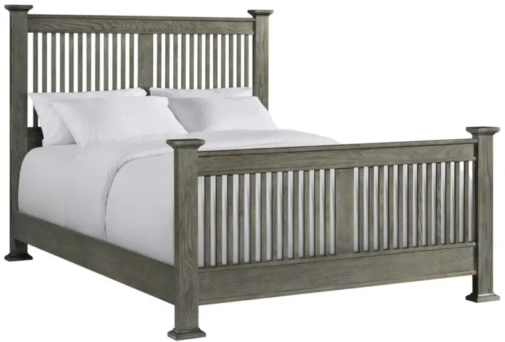 Oak Park King Slat Bed