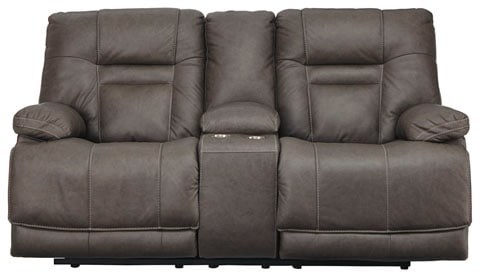 Wurstrow Power Reclining Loveseat with Console