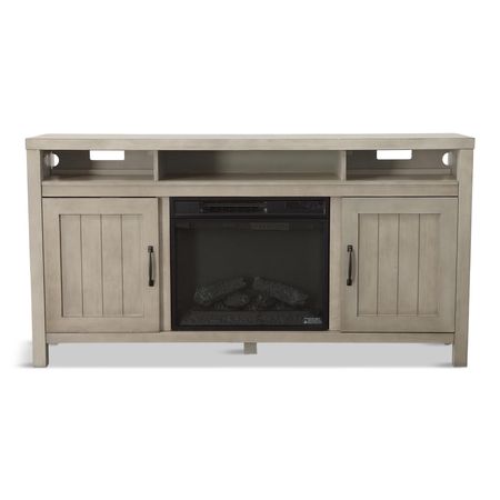 Melissa 63" TV Stand with Electric Fireplace