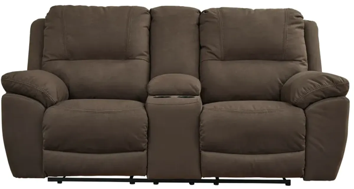 Next-Gen Gaucho Reclining Loveseat with Console