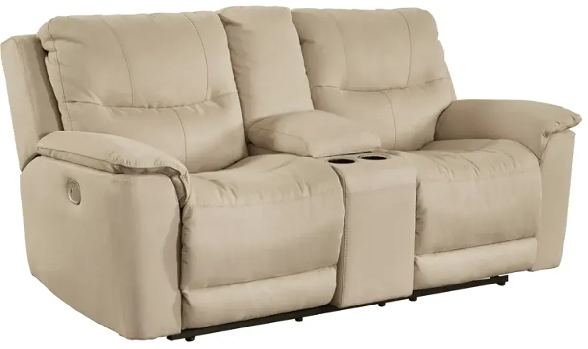 Next-Gen Gaucho Power Reclining Loveseat with Console