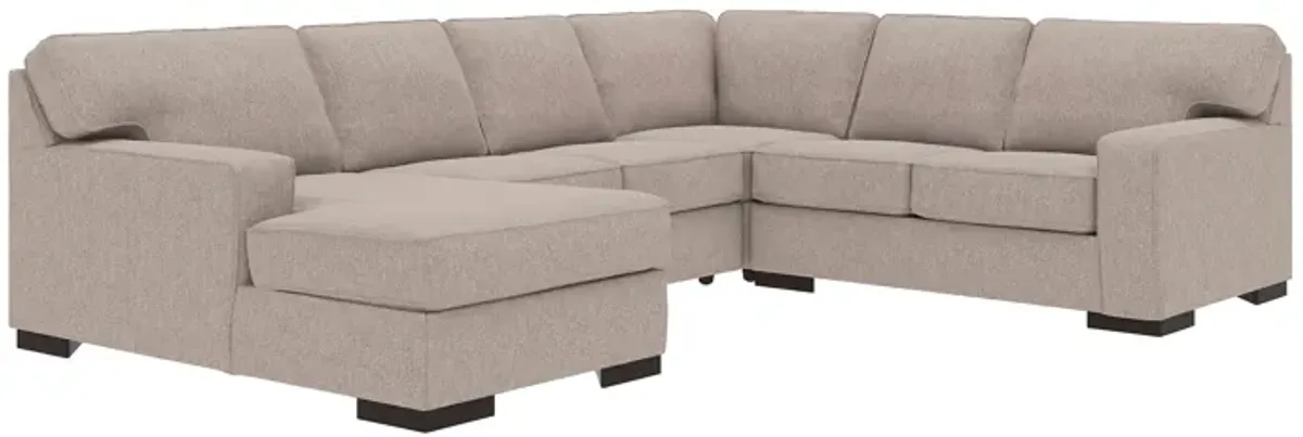 Ashlor Nuvella 4-Piece Sectional with Chaise