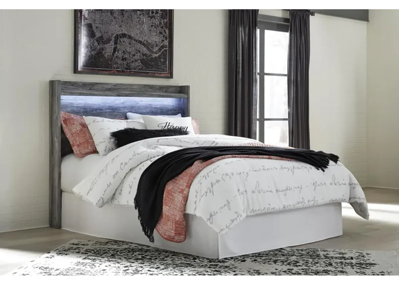 Baystorm Queen Panel Headboard