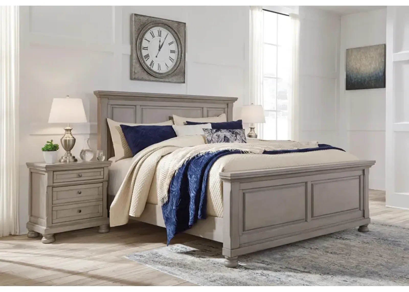 Lettner King/California King Panel Headboard