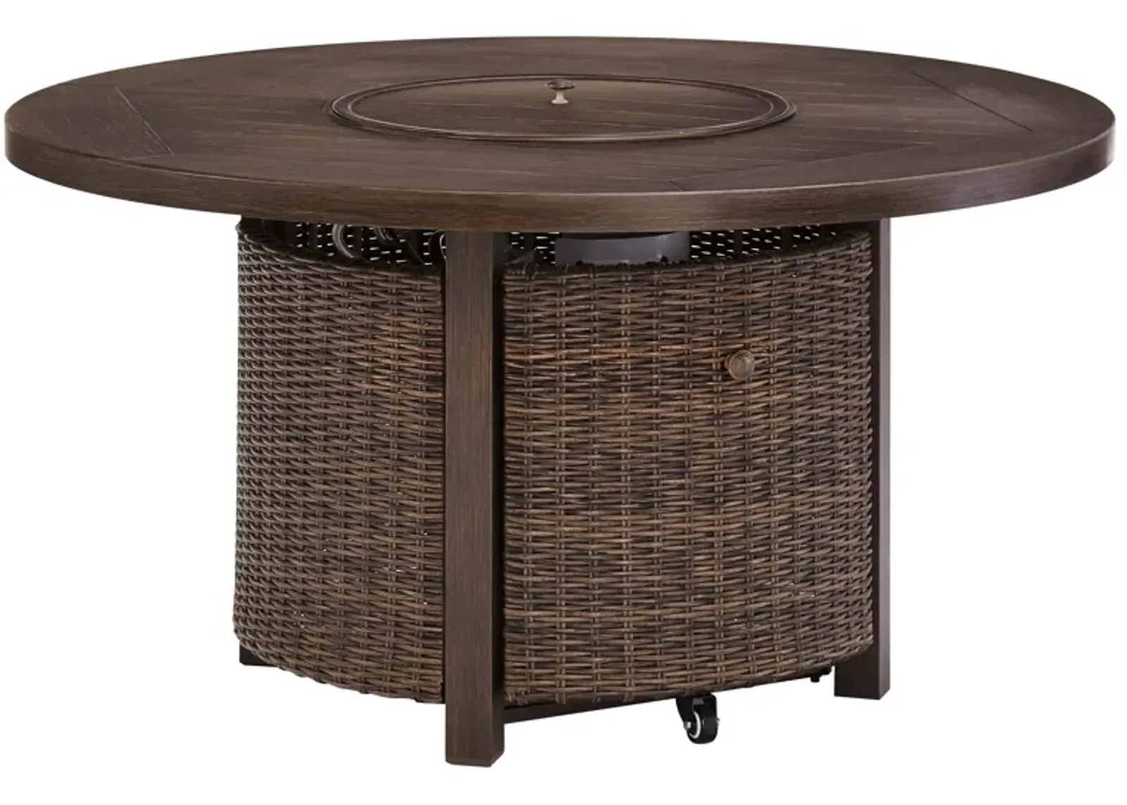 Paradise Trail Round Firepit Table