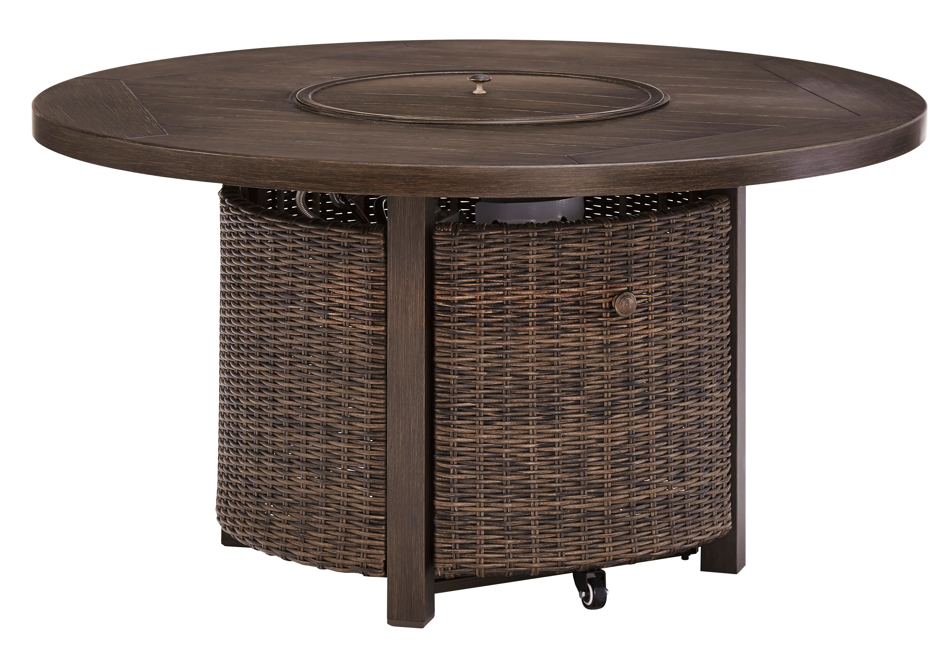 Paradise Trail Round Firepit Table