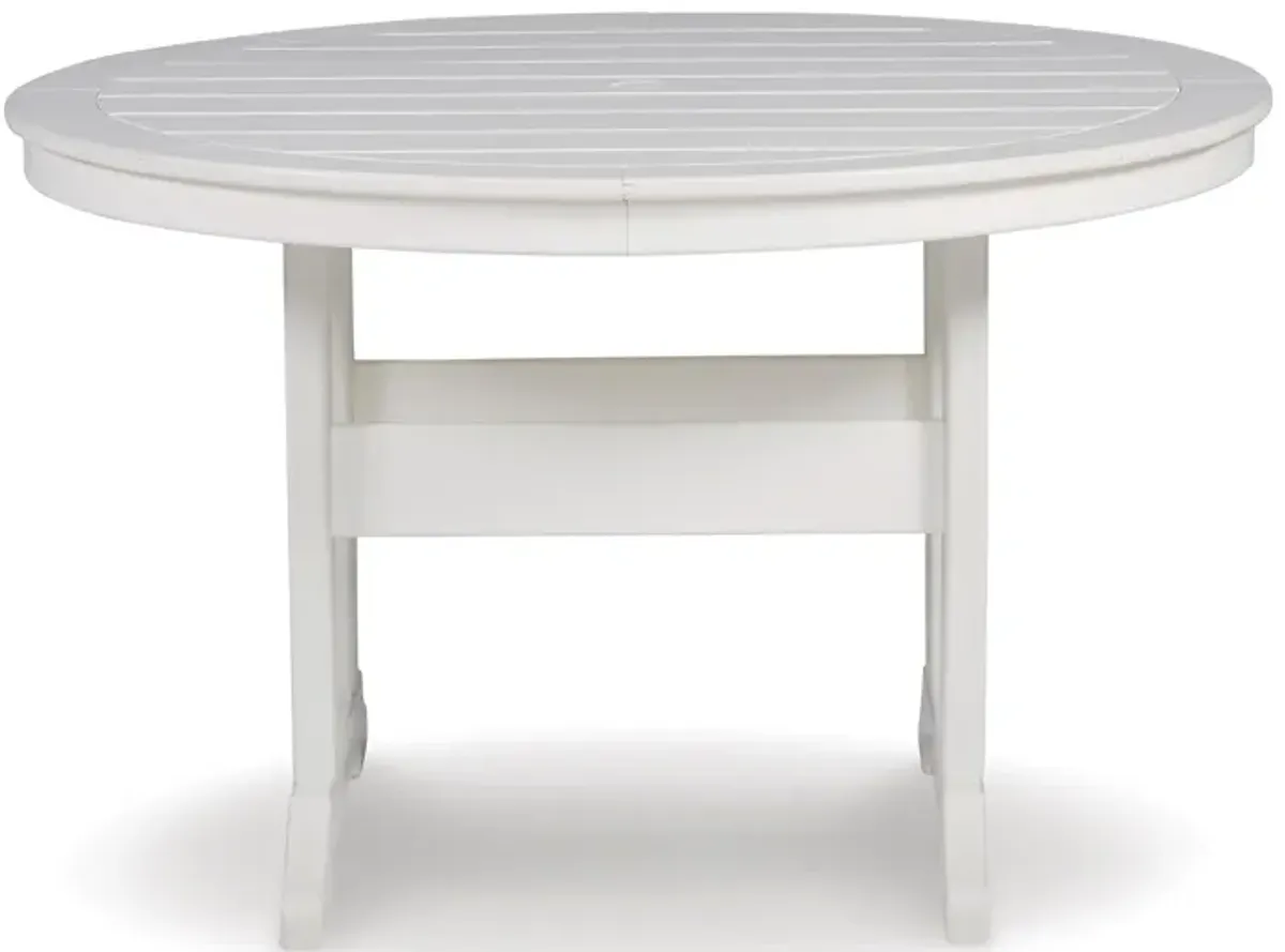 Crescent Luxe Outdoor Dining Table