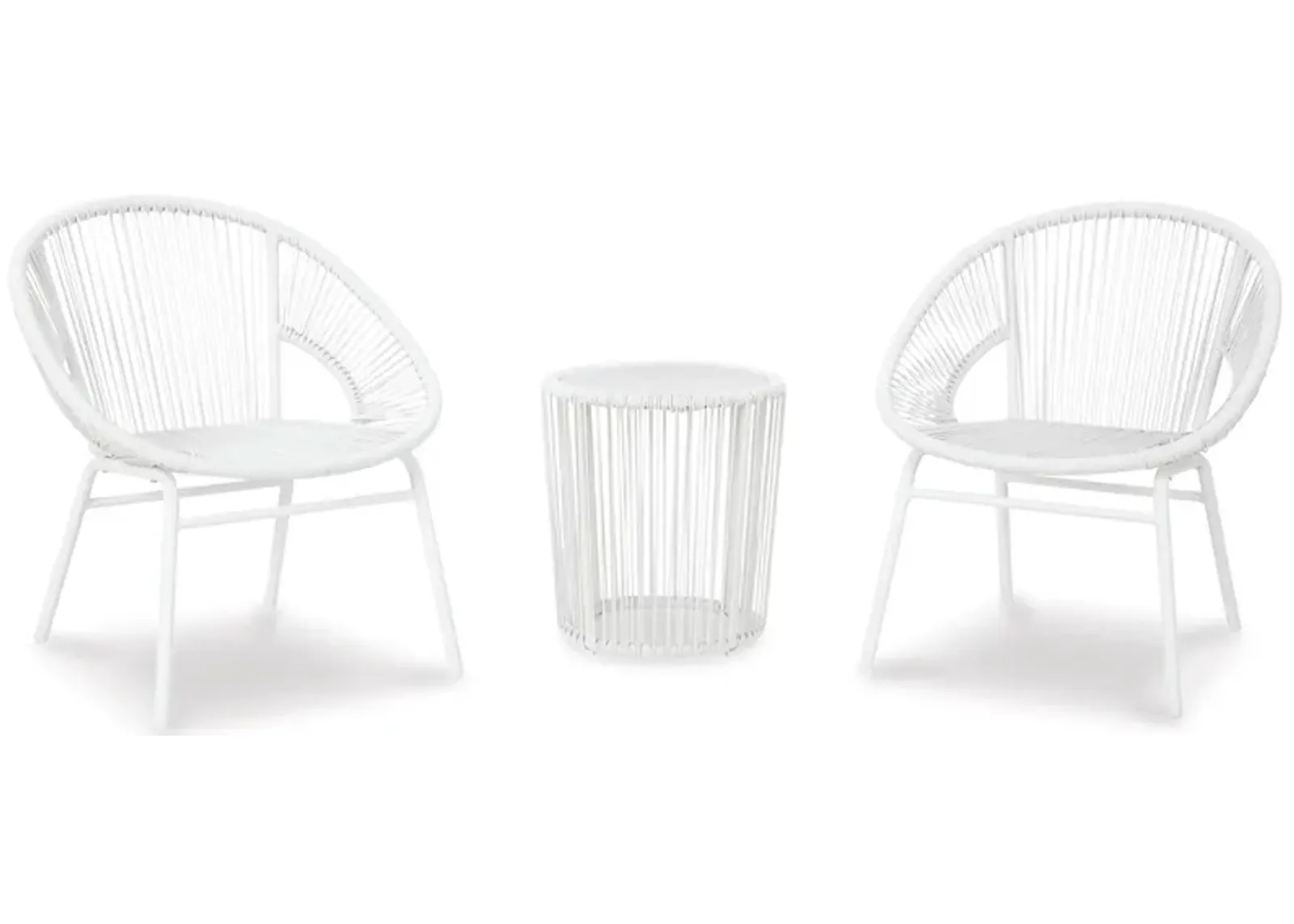 Mandarin Cape Outdoor Table and Chairs (Set of 3)