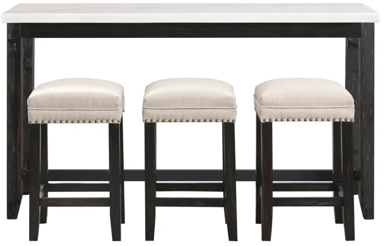 Anchorville Counter Height Dining Table and Bar Stools (Set of 4)