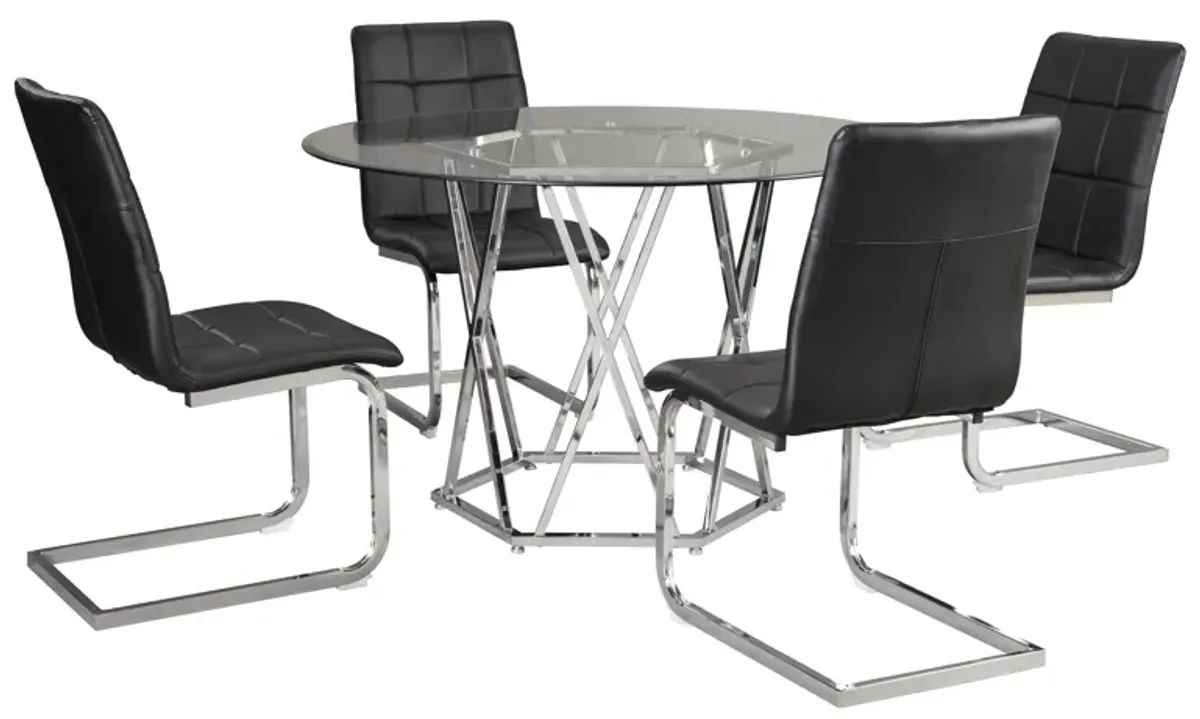 Madanere Dining Table and 4 Chairs