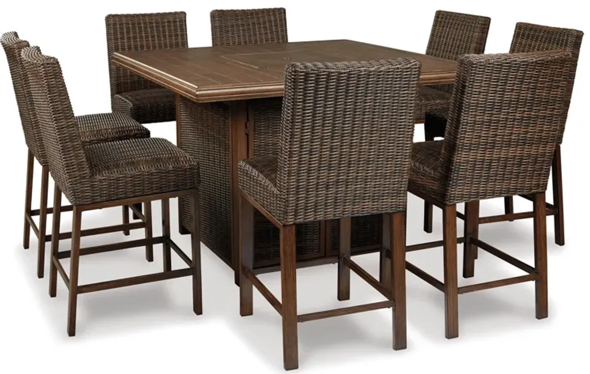 Paradise Trail 9-Piece Outdoor Set