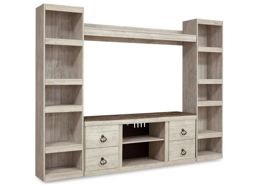 Willowton 4-Piece Entertainment Center