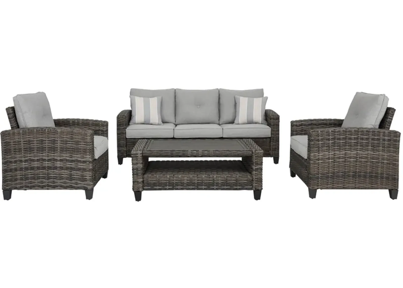 Cloverbrooke 4-Piece Outdoor Conversation Set