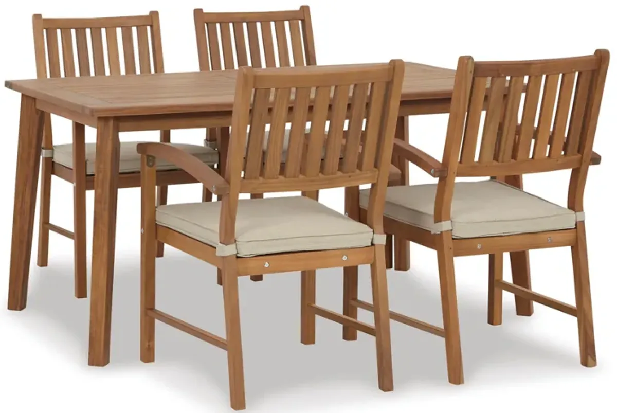 Janiyah 5-Piece Outdoor Dining Set