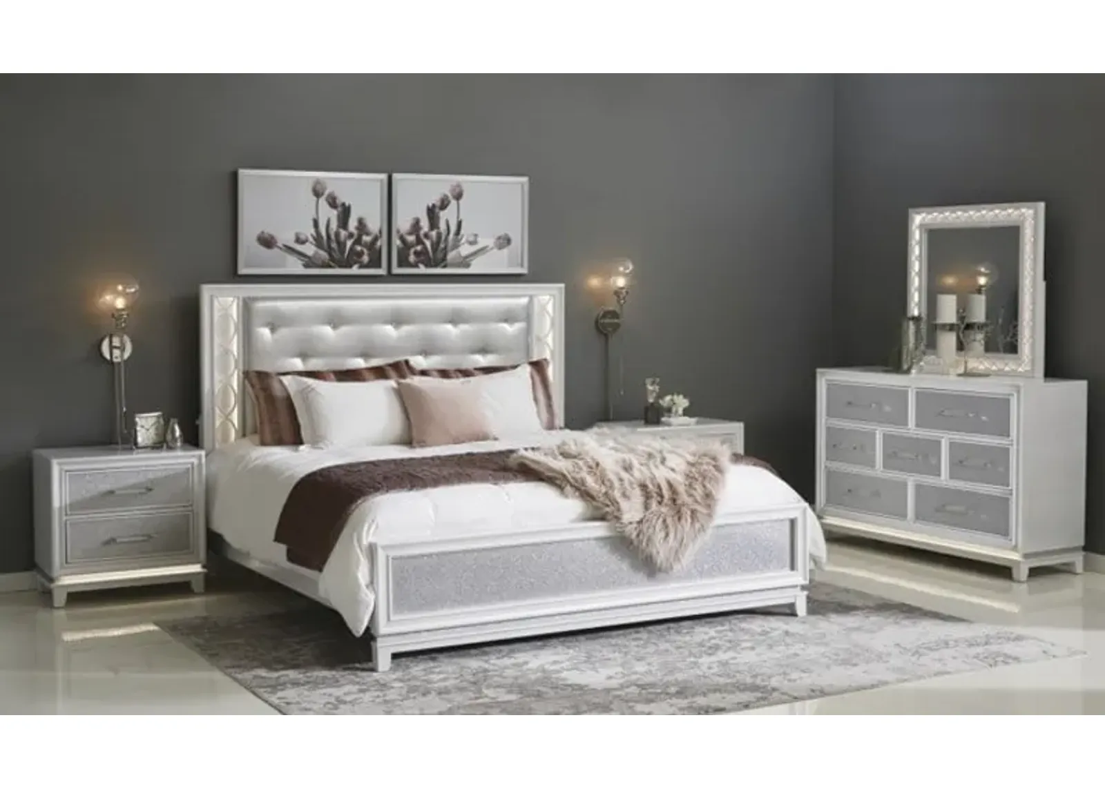 Skylar 4-Piece King Bedroom Set