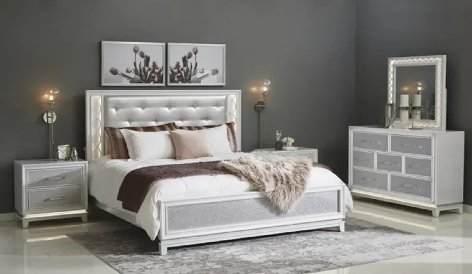 Skylar 4-Piece King Bedroom Set