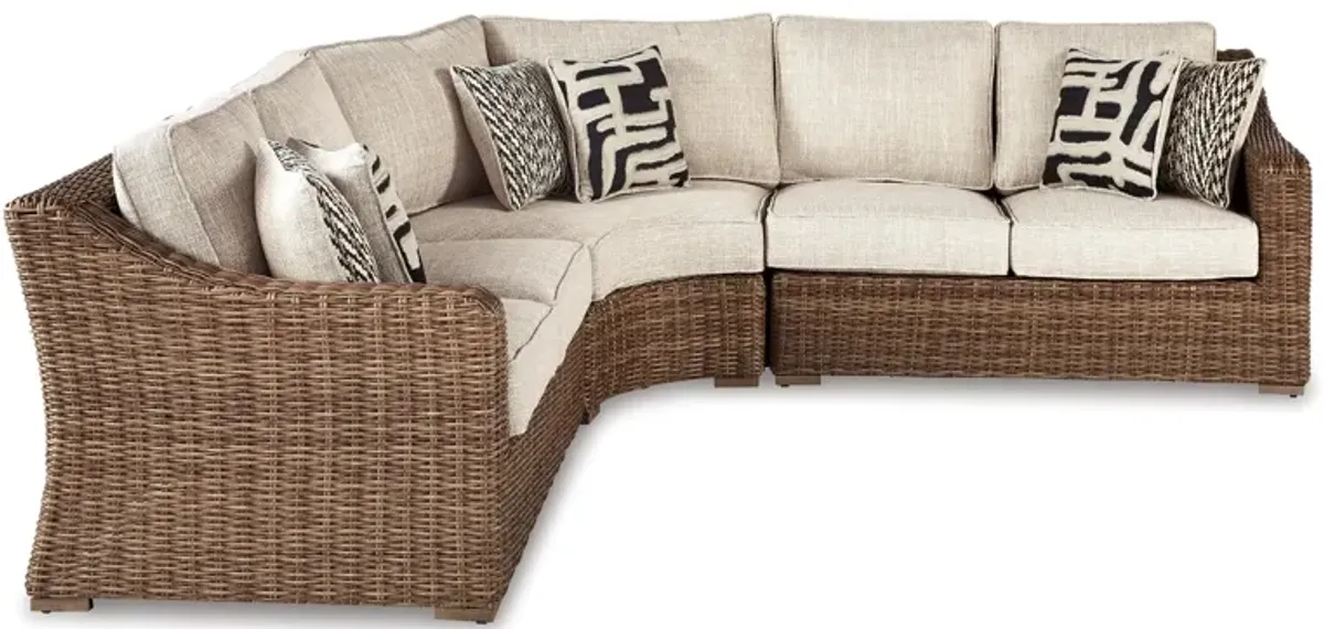 Beachcroft Outdoor 3-Piece Sectional