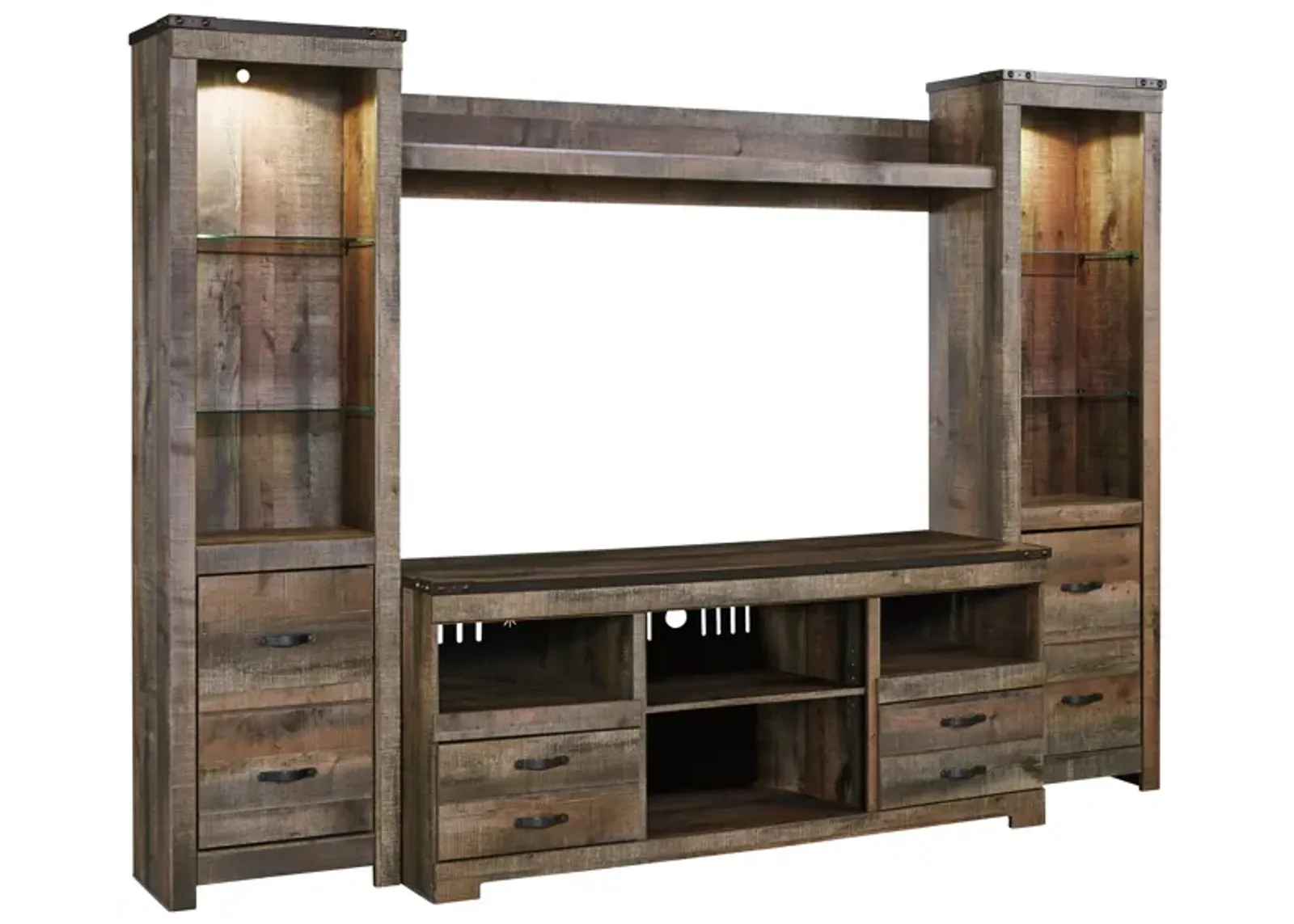 Trinell 4-Piece Entertainment Center